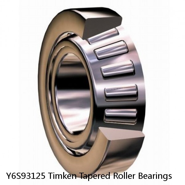 Y6S93125 Timken Tapered Roller Bearings