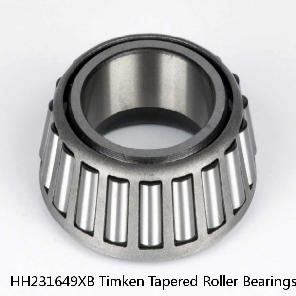 HH231649XB Timken Tapered Roller Bearings
