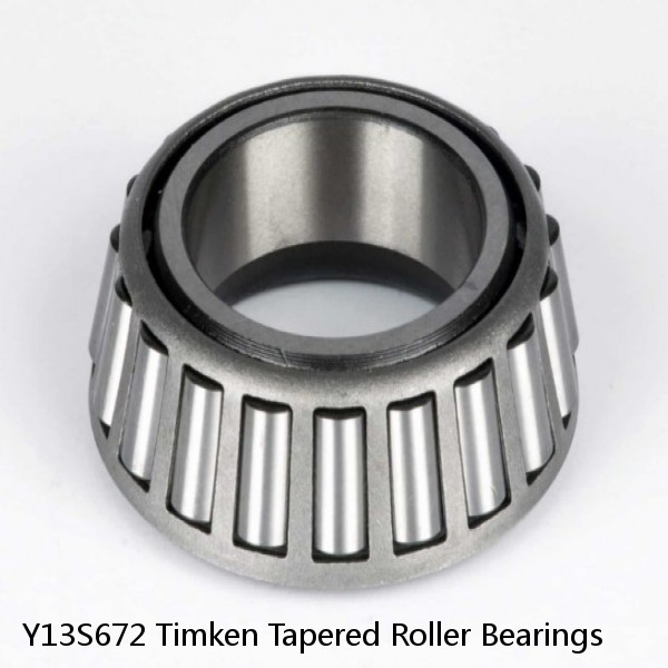 Y13S672 Timken Tapered Roller Bearings
